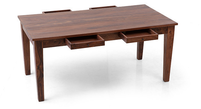 Landscape 6 Seater Storage Dining Table Set (Teak)